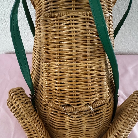 Kate Spade wicker frog satchel - Picture 5 of 5